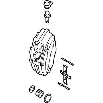 Audi R8 Brake Caliper Repair Kit - 420-615-408-P