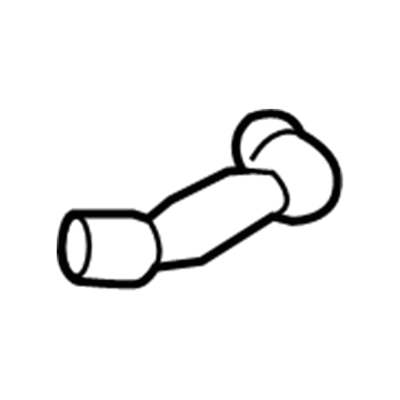 Audi A3 Water Hose - 5Q0-122-157-AB