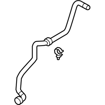 4H0-121-088-AD Audi Reservoir Hose Illustration 1 of 1