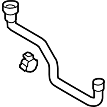 4H0-121-449-Q Audi Rear Hose Illustration 1 of 1