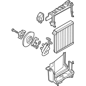 Audi A8 Quattro Evaporator - 4H1-820-023