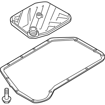 Audi Automatic Transmission Filter - 0BK-398-009-A