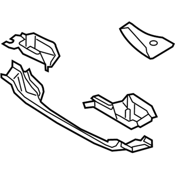 8W0-801-601-C Audi Crossmember Assembly Illustration 1 of 1