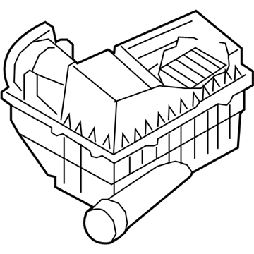 Audi TT Quattro Air Filter - 1K0-129-620-G