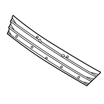 4G8-807-287-R-1RR Audi License Frame Illustration 1 of 1