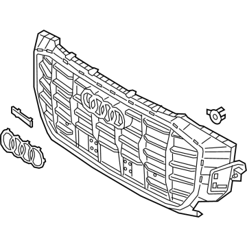 Audi SQ8 Grille - 4M8-853-651-AK-3FZ