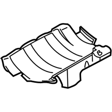 Audi Oil Pan Baffle - 050-103-623
