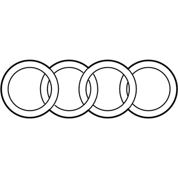 Audi TT RS Quattro Emblem - 8S0-853-742-2ZZ
