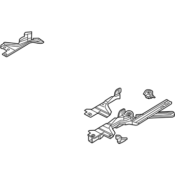Audi 8N8-803-091-F Sidemember Assembly