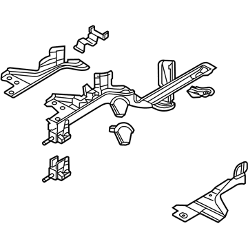 Audi 8N8-803-092 Sidemember Assembly Audi 8N8-803-092 Sidemember Assembly