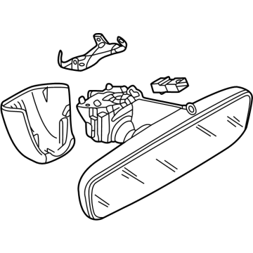 Audi e-tron GT Car Mirror - 4J3-857-511-9B9