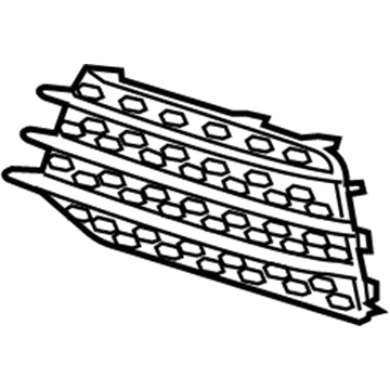 Audi TT RS Quattro Grille - 8J0-807-682-G-T94