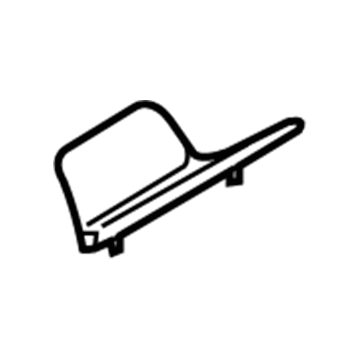 Audi 8K0-863-383-B-4PK Rear Compartment Insert Audi 8K0-863-383-B-4PK Rear Compartment Insert