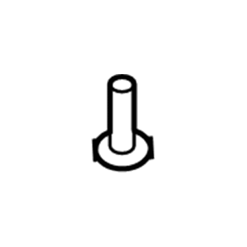 Audi N-909-855-01 License Bracket Screw