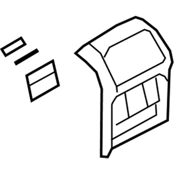 Audi 8K0-864-376-ZSK End Cover
