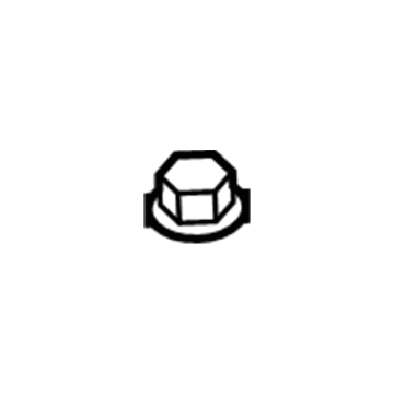 Audi N-904-862-04 Dash Reinforcement Nut