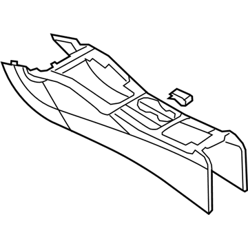 Audi 8K0-863-244-E-6PS Center Console