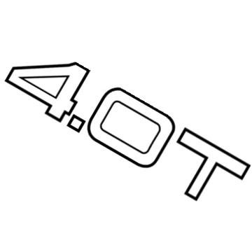 Audi S8 Emblem - 4H0-853-743-G-2ZZ