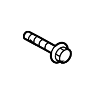 N-106-099-02 Audi Muffler Upper Bolt Illustration 1 of 1
