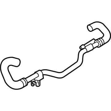 Audi TT RS Quattro Cooling Hose - 07K-121-499-K