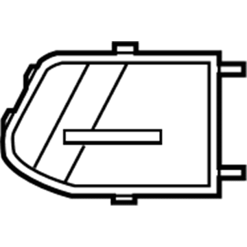 Audi 4G0-807-245-D Channel Cover Audi 4G0-807-245-D Channel Cover