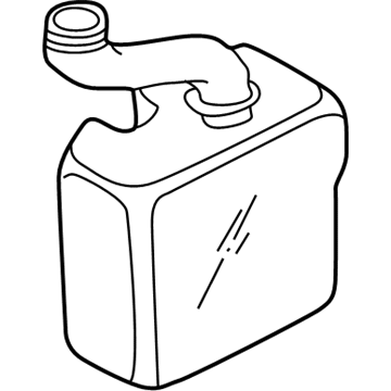 Audi Windshield Washer Fluid Reservoir - 8D9-955-453
