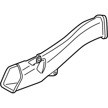 Audi 420-129-510-D Intake Duct