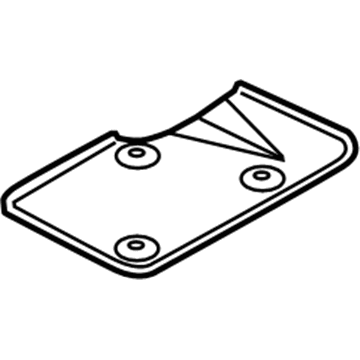 Audi 420-115-339-C Heat Shield 420-115-339-C Audi Heat Shield Illustration 1 of 1