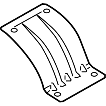 Audi 420-115-339-A Heat Shield 420-115-339-A Audi Heat Shield Illustration 1 of 1