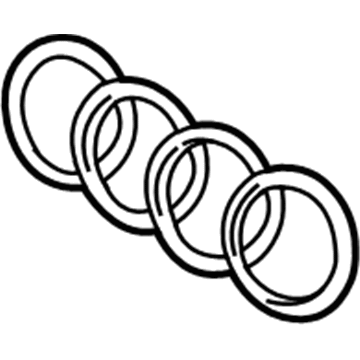 Audi A3 Emblem - 8X0-853-605