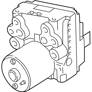 Audi A4 Quattro ABS Pump And Motor Assembly - 8D0-614-111-C