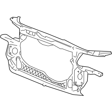 Audi A4 Quattro Radiator Support - 8E0-805-594