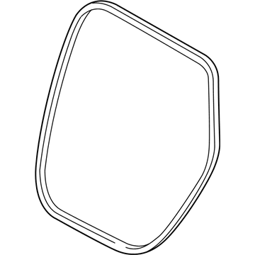 Audi SQ7 Door Seal - 4M0-833-721-D