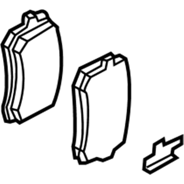 Audi Q5 Brake Pads - 8K0-698-451-F