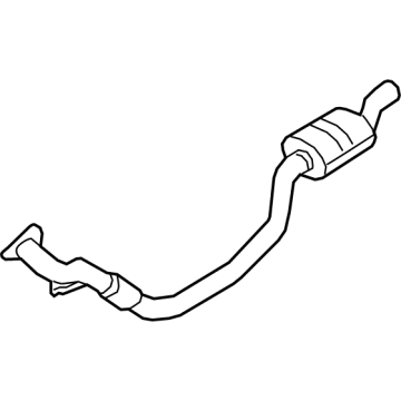 Audi RS7 Sportback Exhaust Pipe - 4K0-253-300-K