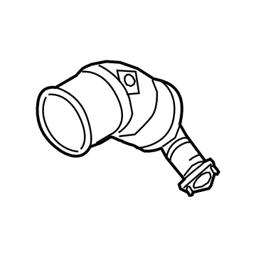 Audi RS7 Sportback Exhaust Pipe - 4N0-254-200-GX
