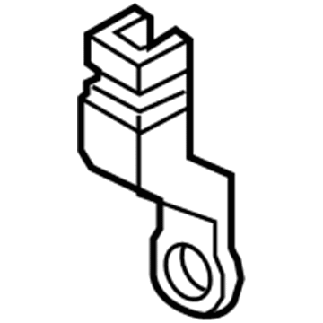 80A-820-536-B Audi Temperature Sensor Bracket Illustration 1 of 1