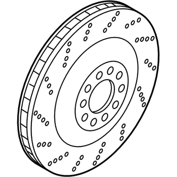Audi Brake Rotor - 420-615-301-D