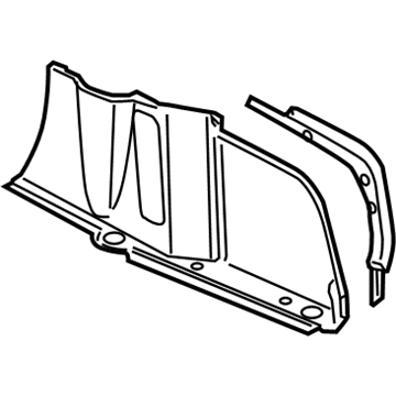 Audi 4E0-863-880-E-9X7 Compartment Trim Audi 4E0-863-880-E-9X7 Compartment Trim