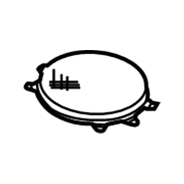 Audi 4E0-868-184 Speaker Grille Cover Audi 4E0-868-184 Speaker Grille Cover