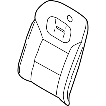 Audi 4E0-885-805-AC-VLA Seat Back Cover