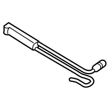 Audi 4N0-011-221 Crank 4N0-011-221 Audi Crank Illustration 1 of 1