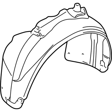 Audi A4 Wheelhouse - 8E0-821-172-B