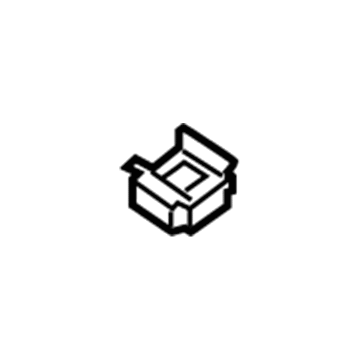 Audi WHT-003-200 License Frame Retainer Nut