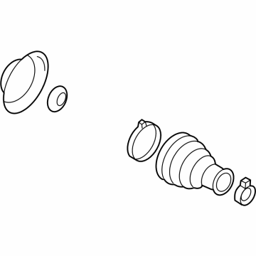 Audi 8W0-598-201-A Inner CV Joint Boot