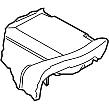 Audi RS4 Seat Cushion - 8H0-885-375-C