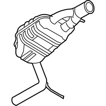 Audi S4 Exhaust Pipe - 8E0-253-609-HM
