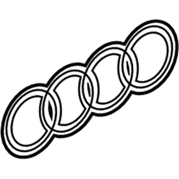 Audi S6 Emblem - 4F0-853-742-C-2ZZ