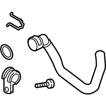 Audi TT RS Quattro Water Hose - 8J0-121-036