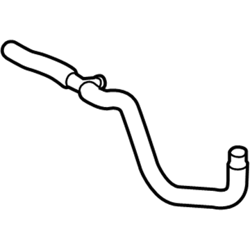 Audi TT RS Quattro Water Hose - 8J0-122-051-C